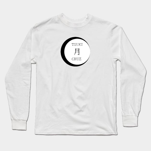 Tsuki Cruz Main Logo Long Sleeve T-Shirt by Tsuki Cruz